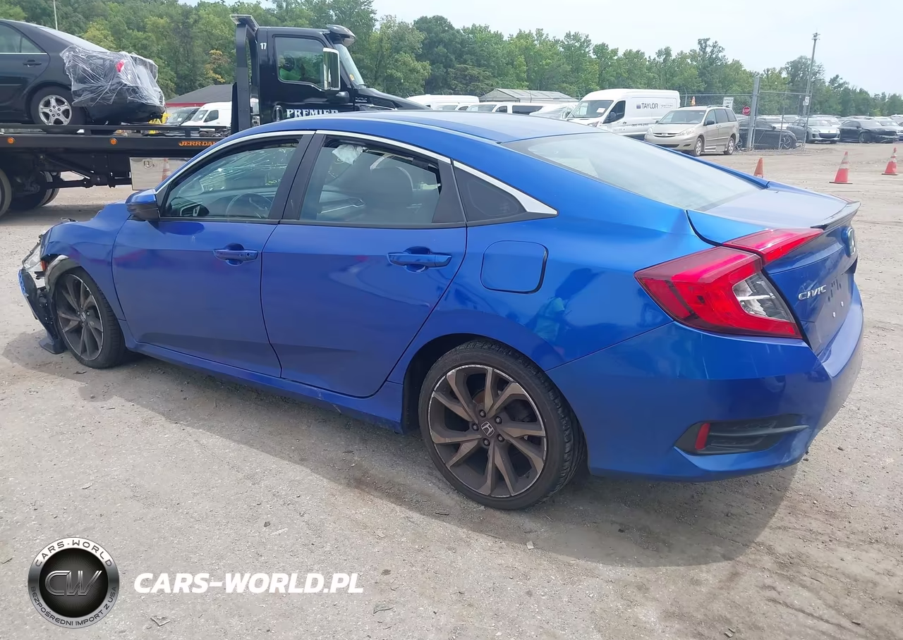 2019 Honda Civic Sport VIN:2HGFC2F8XKH578777 - 3