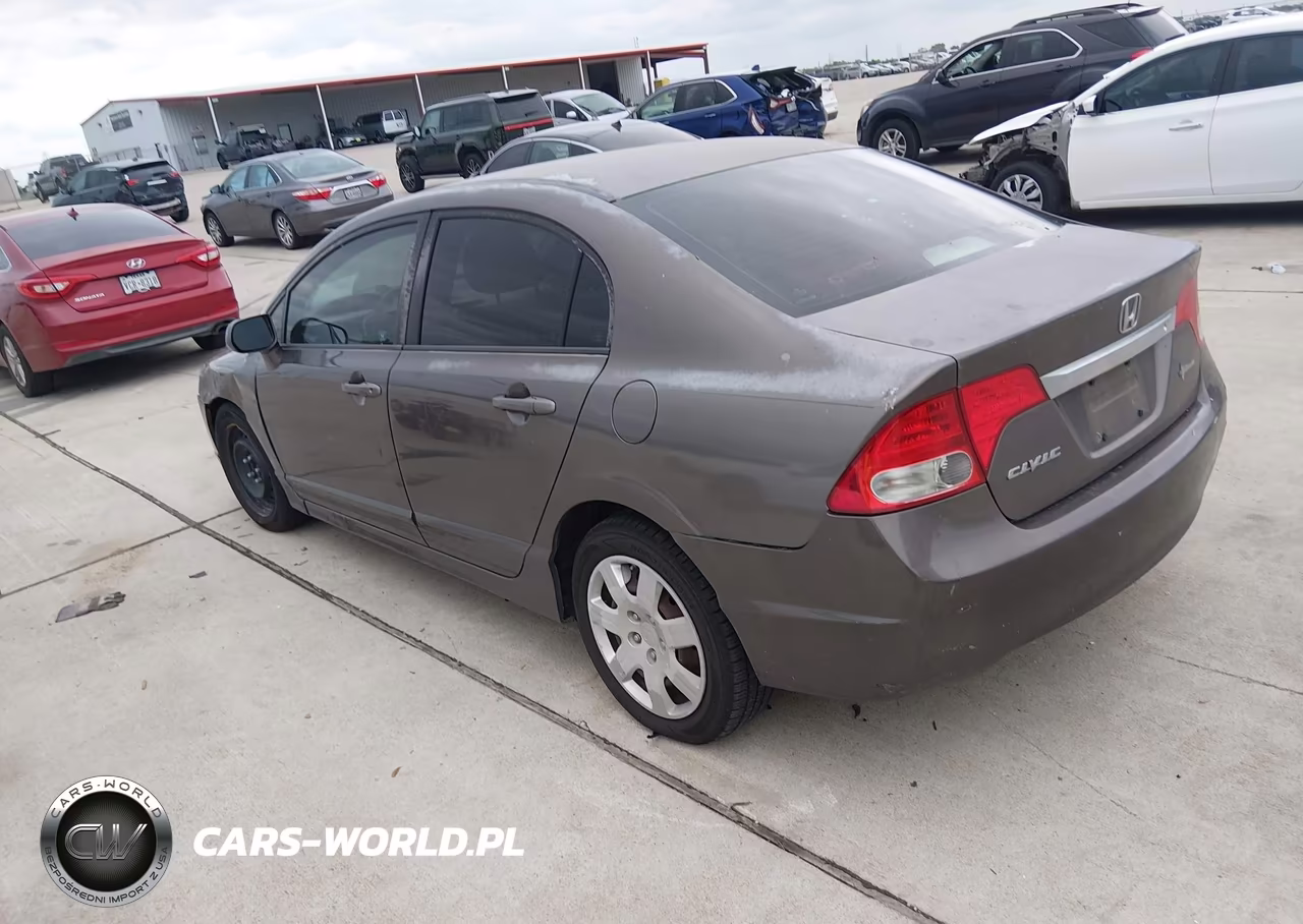 2010 Honda Civic Lx VIN:2HGFA1F50AH567629 - 3