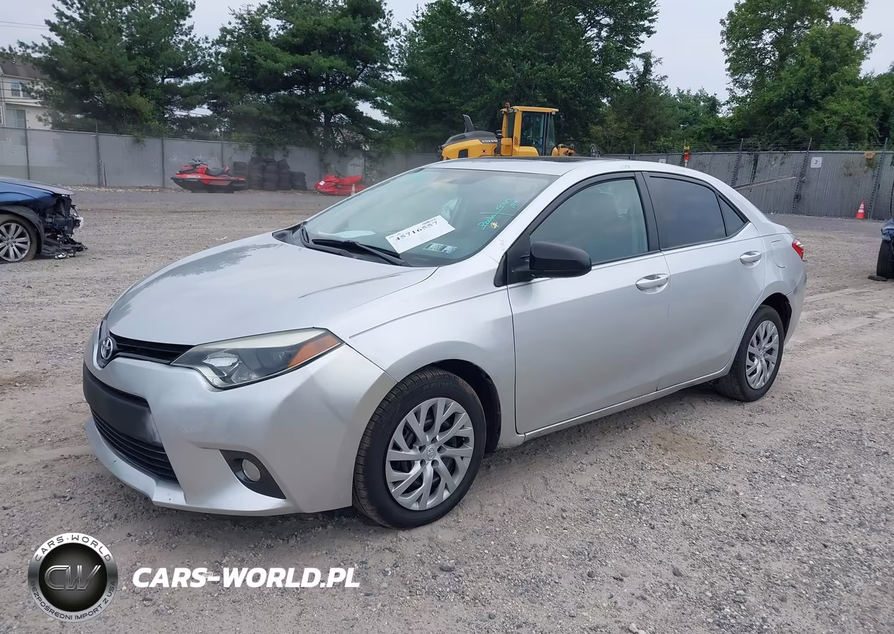 2016 Toyota Corolla Le Plus VIN:2T1BURHE3GC547622 - 2