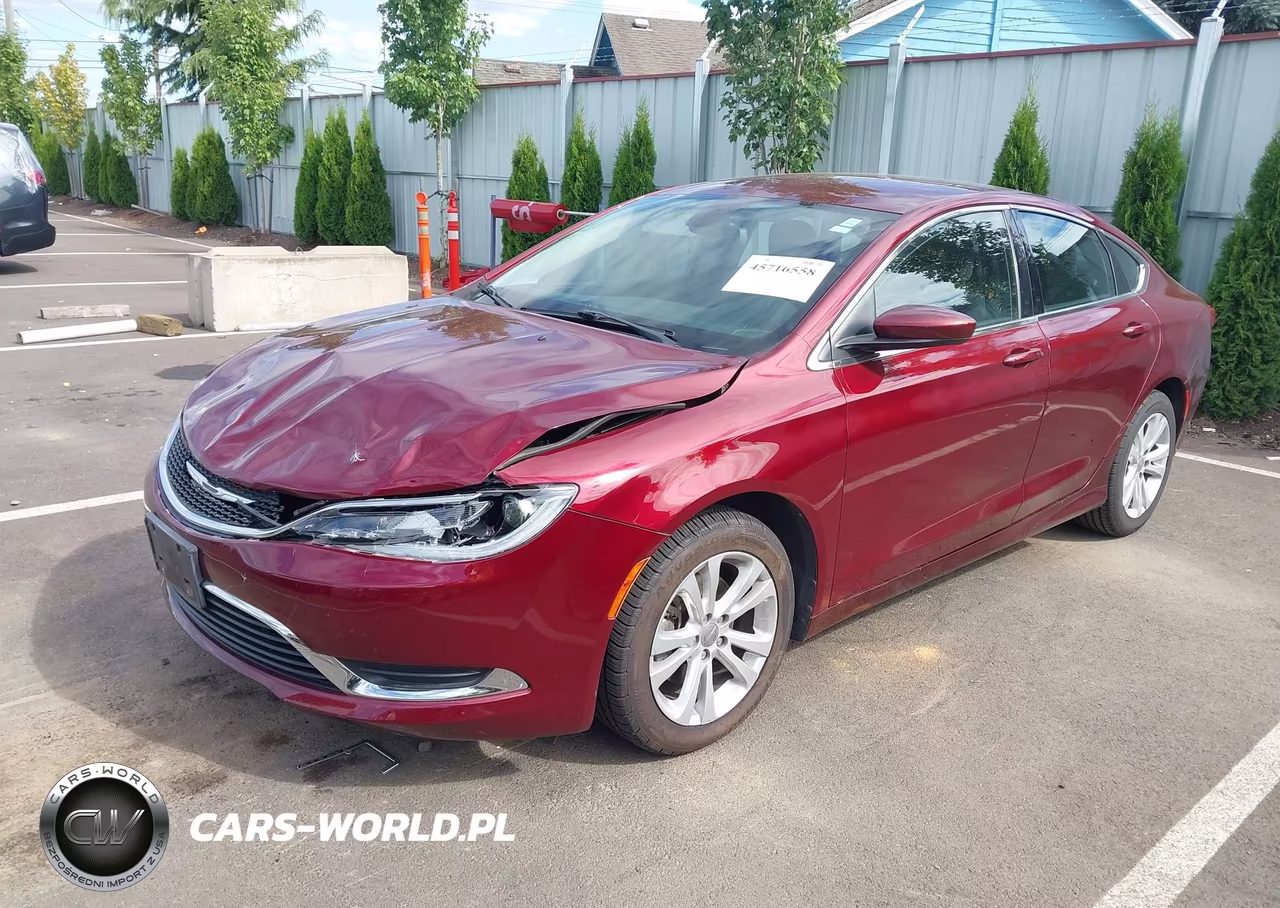 2015 Chrysler 200 Limited VIN:1C3CCCAB8FN623856 - 2