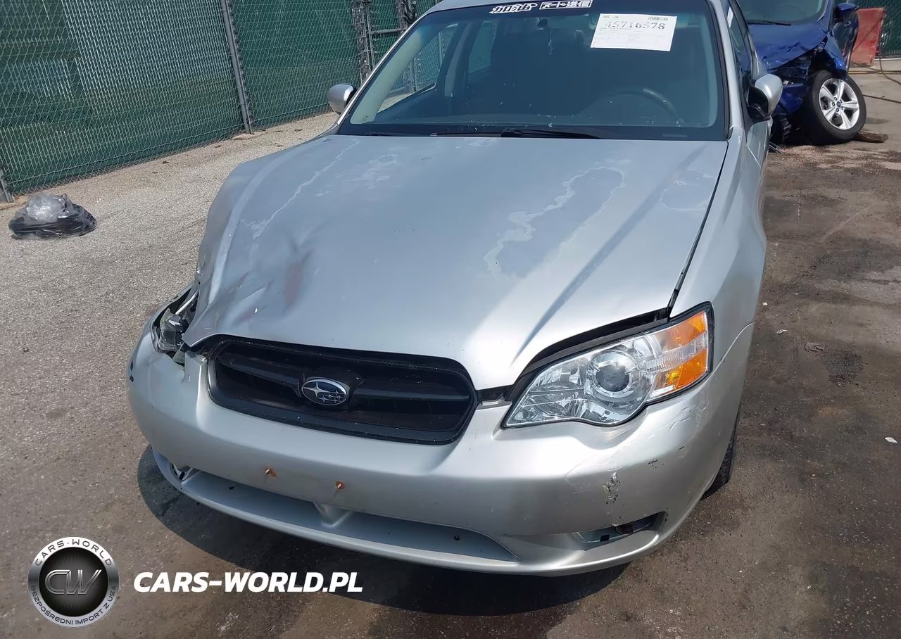2007 Subaru Legacy 2.5I VIN:4S3BL616677203627 - 6