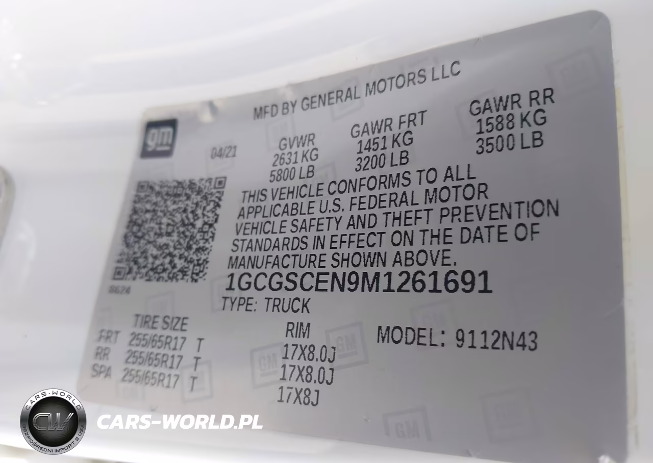 2021 Chevrolet Colorado 2Wd Short Box Lt VIN:1GCGSCEN9M1261691 - 9