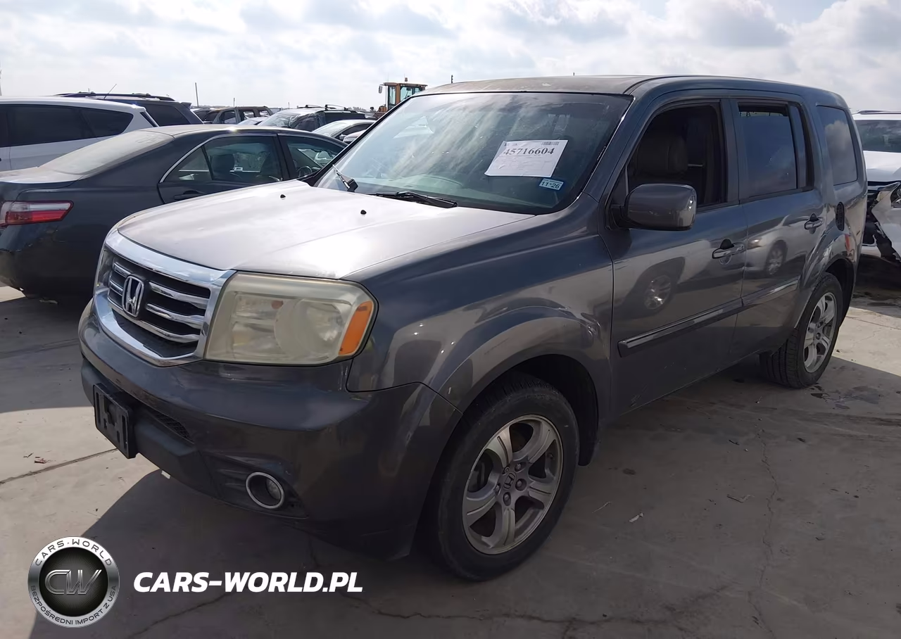 2012 Honda Pilot Ex-L VIN:5FNYF3H57CB015278 - 2