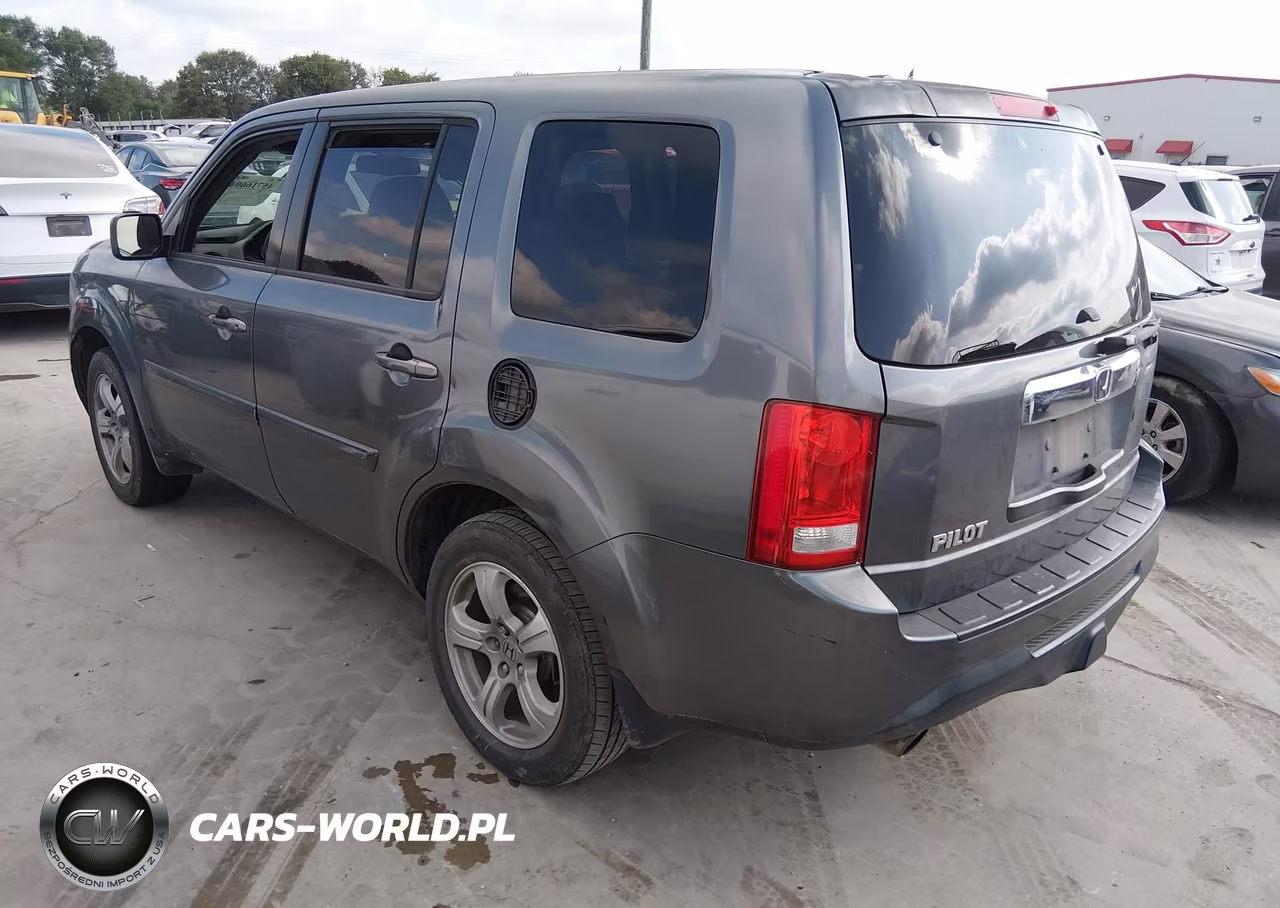 2012 Honda Pilot Ex-L VIN:5FNYF3H57CB015278 - 3