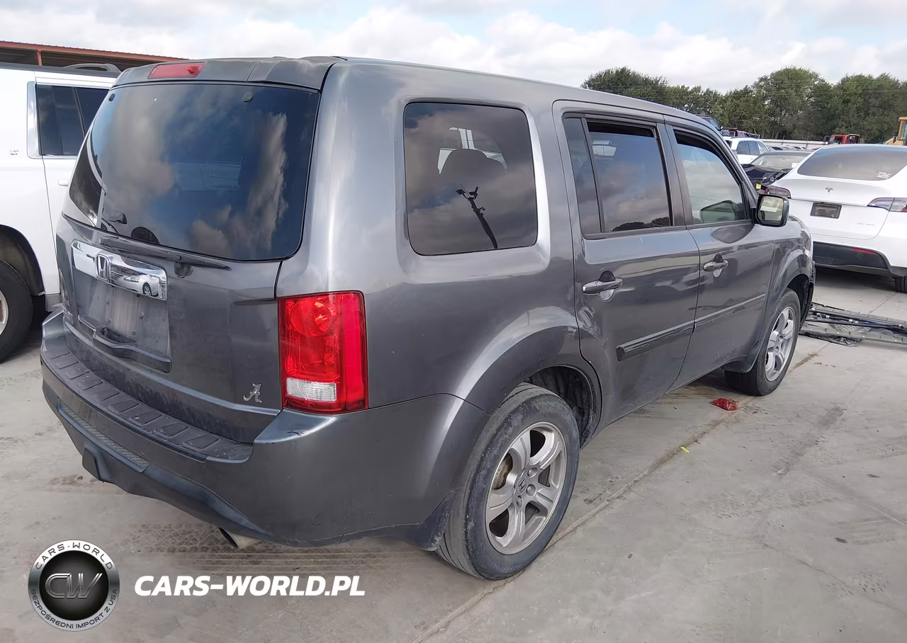 2012 Honda Pilot Ex-L VIN:5FNYF3H57CB015278 - 4