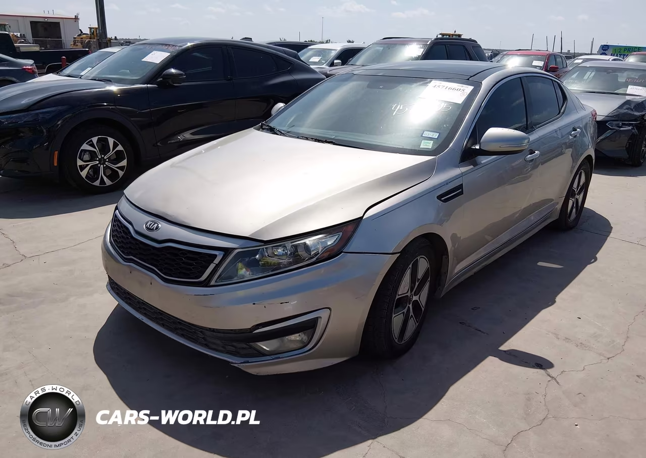 2012 Kia Optima Hybrid Ex VIN:KNAGM4AD8C5024725 - 2