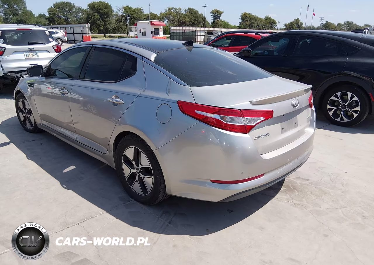 2012 Kia Optima Hybrid Ex VIN:KNAGM4AD8C5024725 - 3