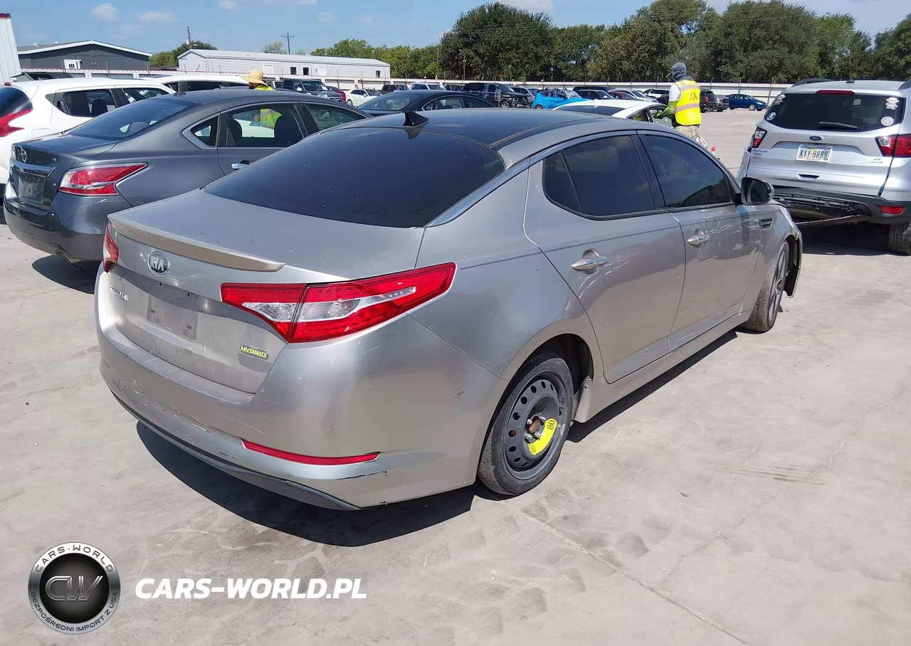 2012 Kia Optima Hybrid Ex VIN:KNAGM4AD8C5024725 - 4