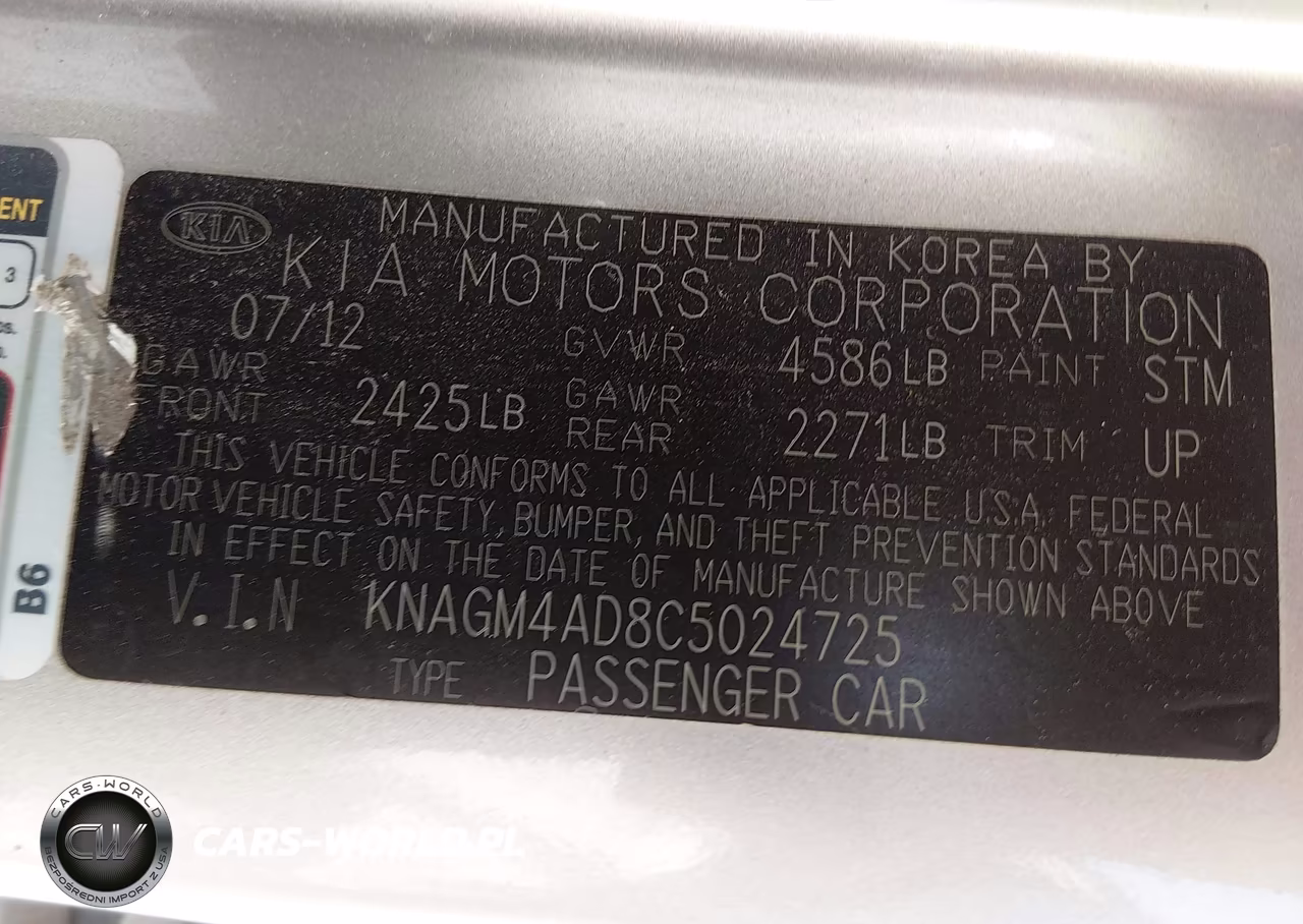 2012 Kia Optima Hybrid Ex VIN:KNAGM4AD8C5024725 - 9