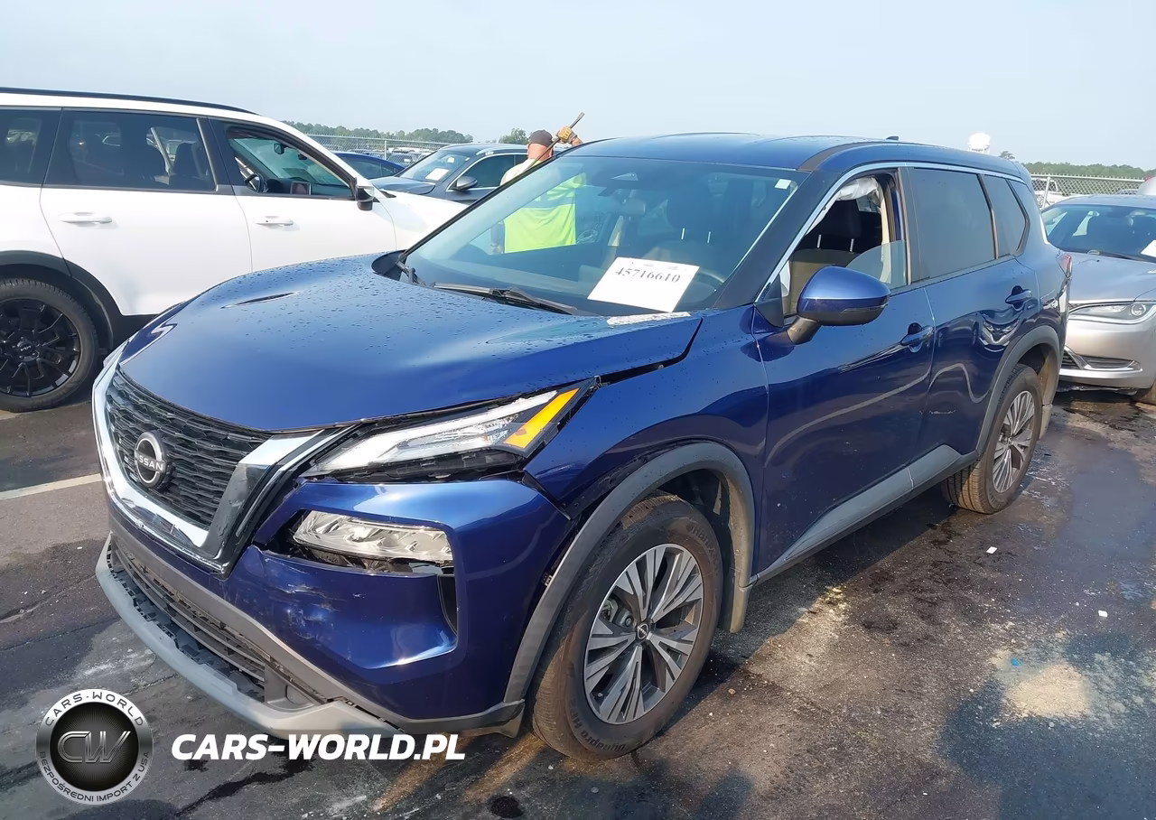 2022 Nissan Rogue Sv Fwd VIN:5N1BT3BA5NC677795 - 2