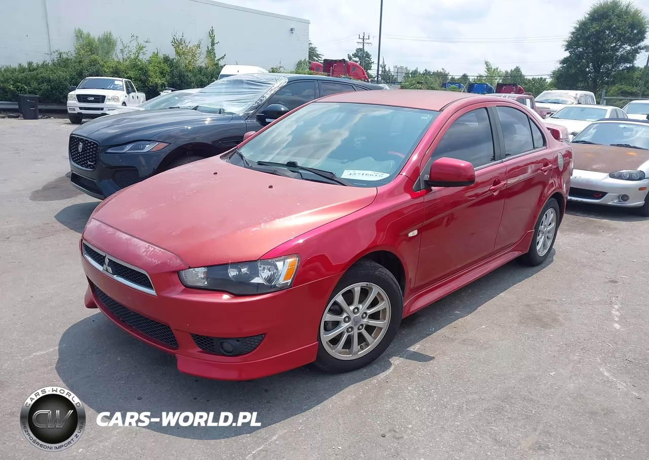 2013 Mitsubishi Lancer Es VIN:JA32U2FU8DU001767 - 2