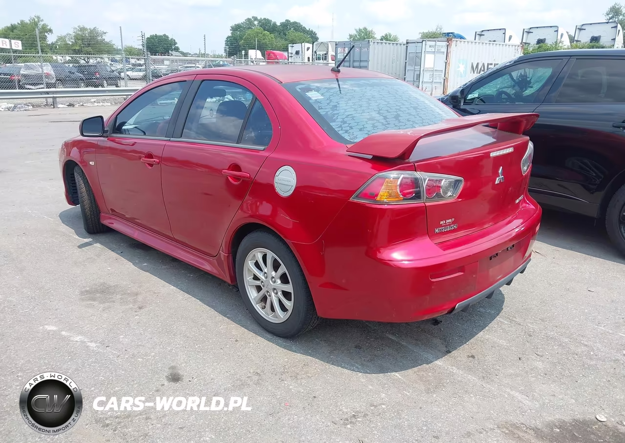 2013 Mitsubishi Lancer Es VIN:JA32U2FU8DU001767 - 3