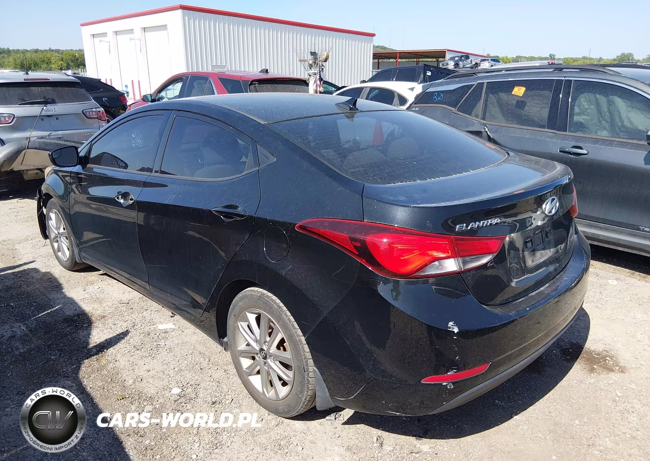 2014 Hyundai Elantra Se VIN:5NPDH4AE6EH483273 - 3