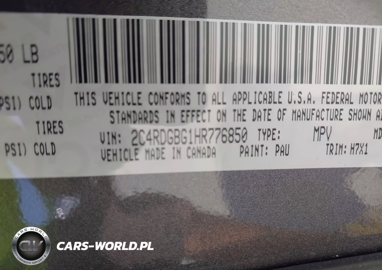 2017 Dodge Grand Caravan Se VIN:2C4RDGBG1HR776850 - 9