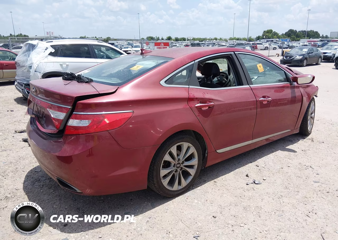 2013 Hyundai Azera VIN:KMHFG4JG8DA227019 - 4