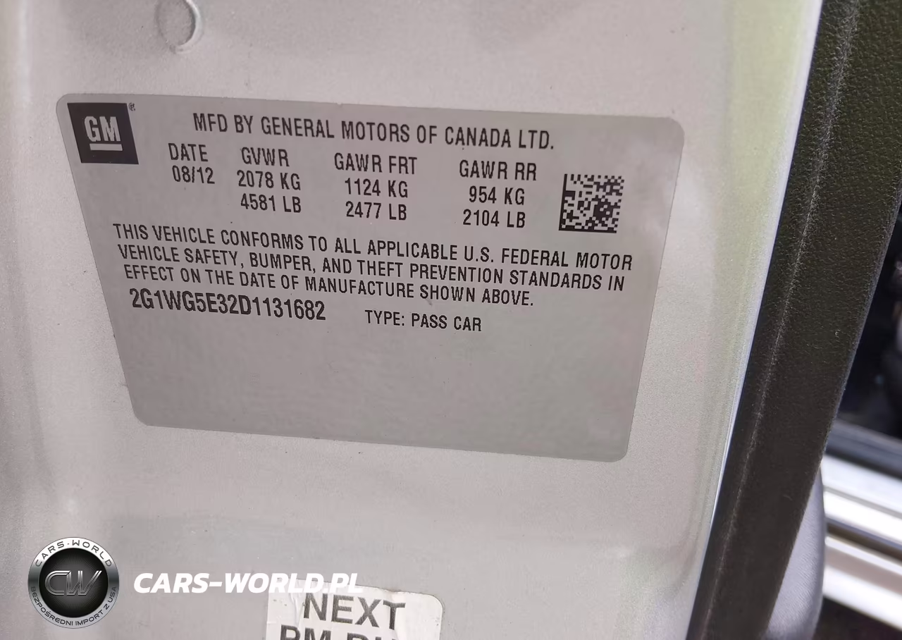 2013 Chevrolet Impala Lt VIN:2G1WG5E32D1131682 - 9