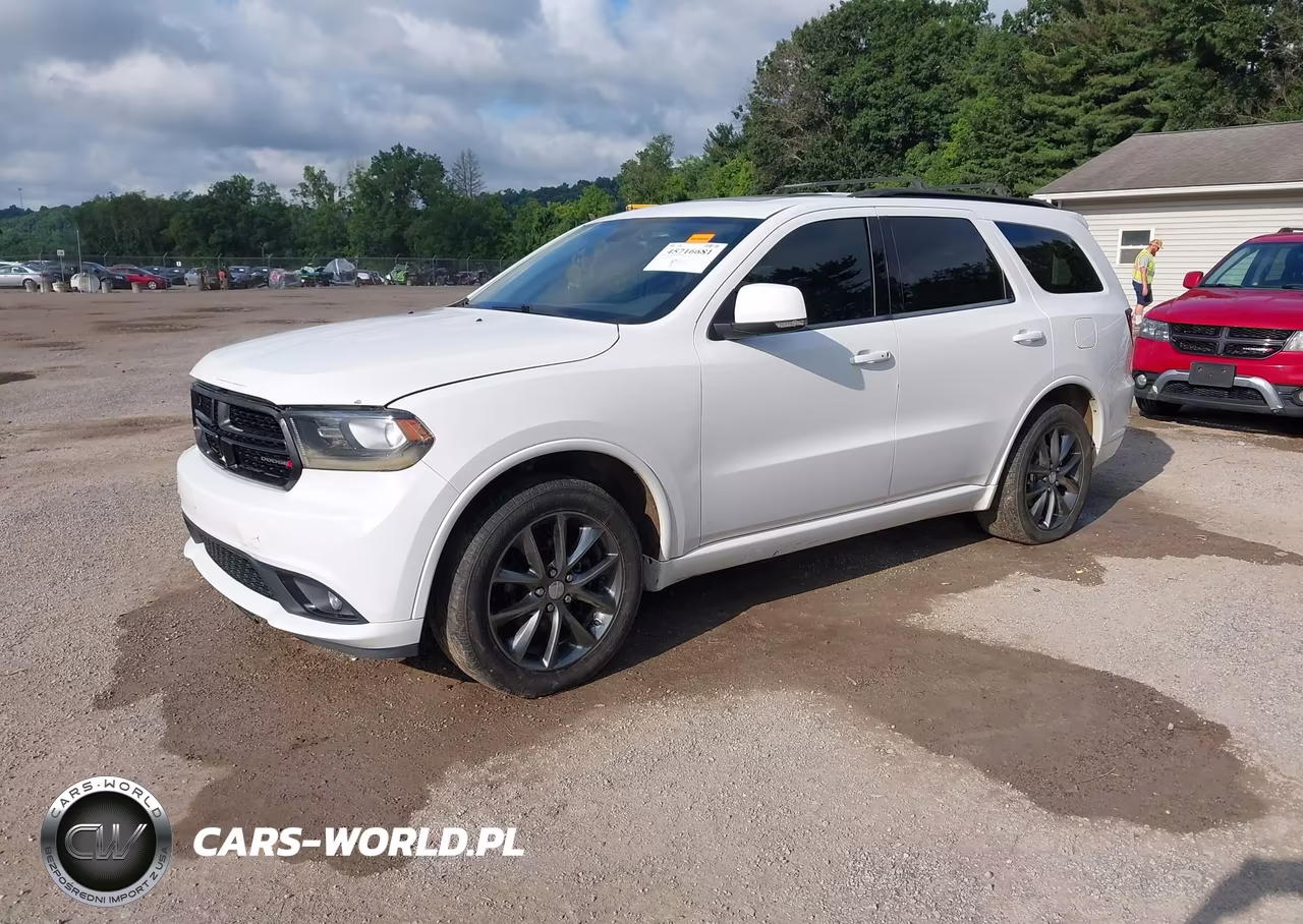 2017 Dodge Durango Gt Awd VIN:1C4RDJDGXHC961059 - 2
