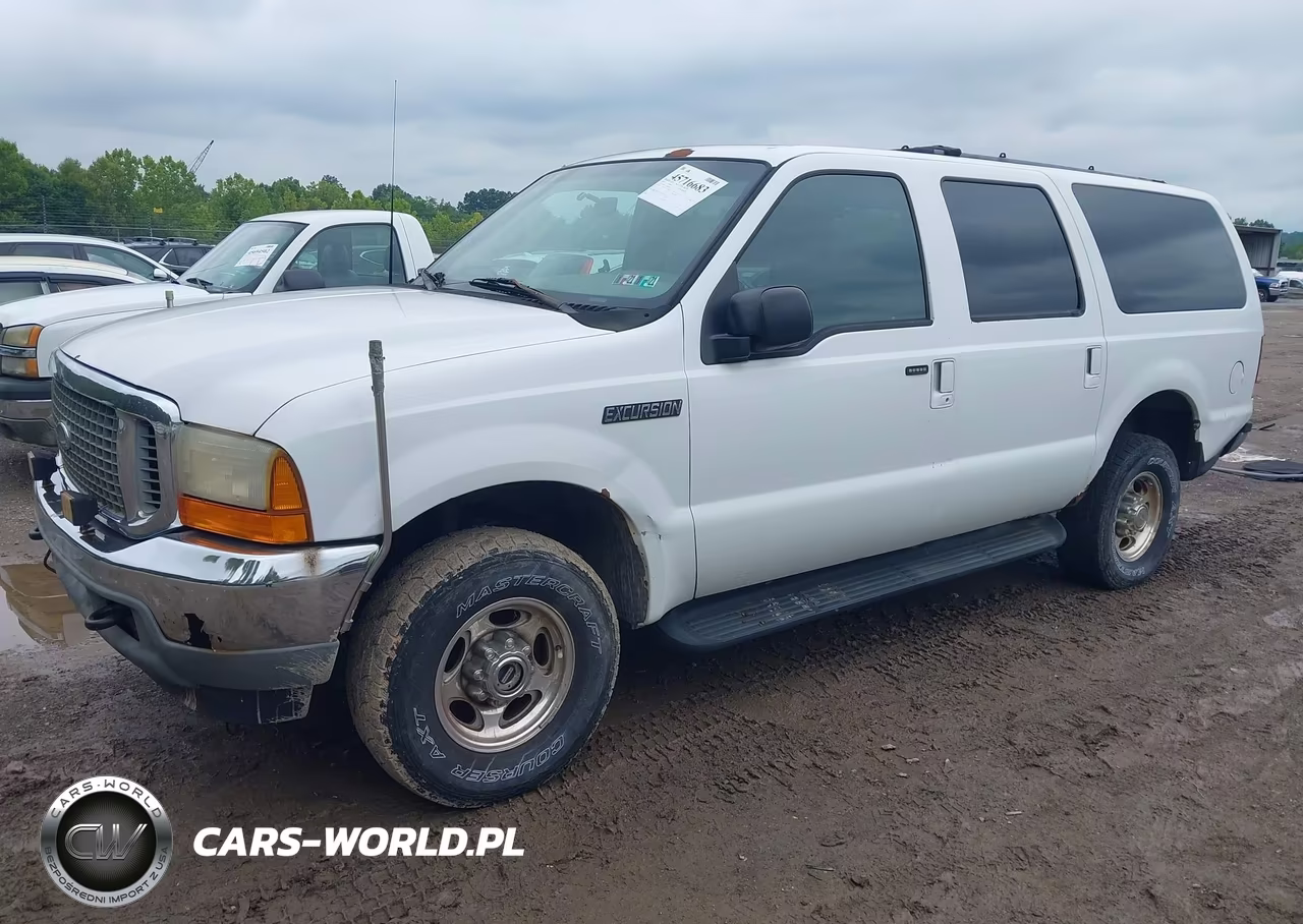 2001 Ford Excursion Xlt VIN:1FMNU41L21EB12910 - 2