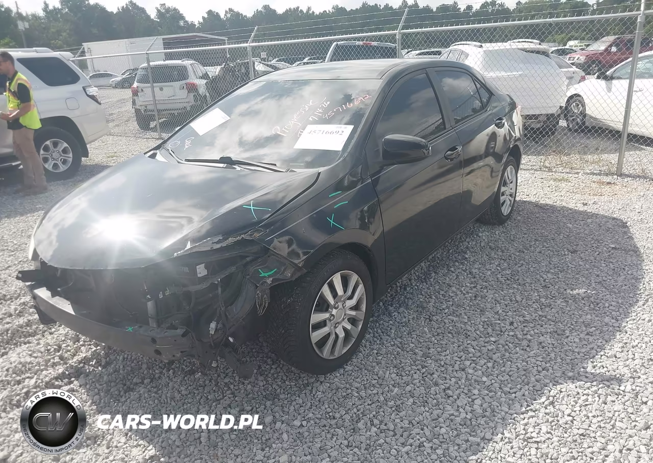 2015 Toyota Corolla Le VIN:2T1BURHE5FC426198 - 2