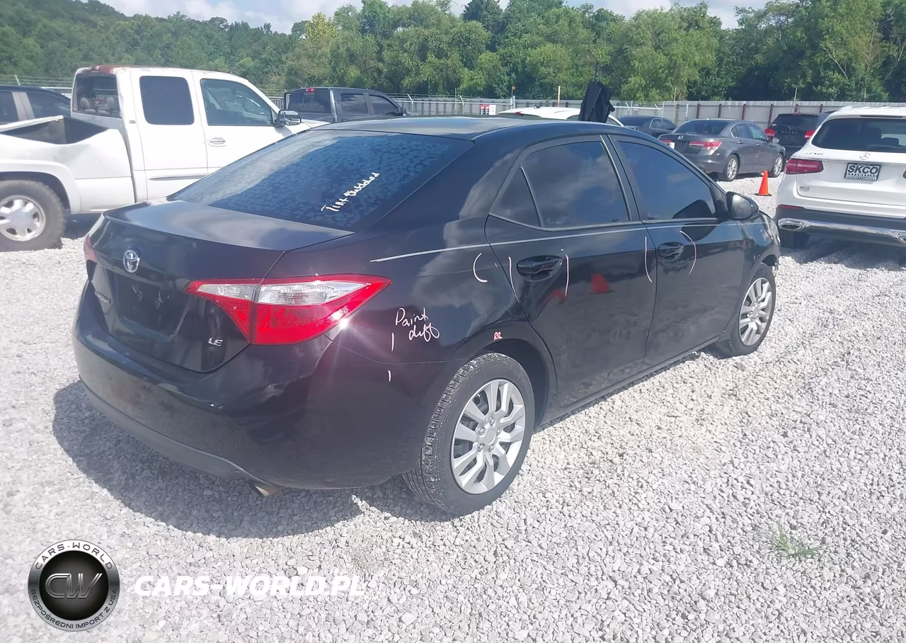 2015 Toyota Corolla Le VIN:2T1BURHE5FC426198 - 4