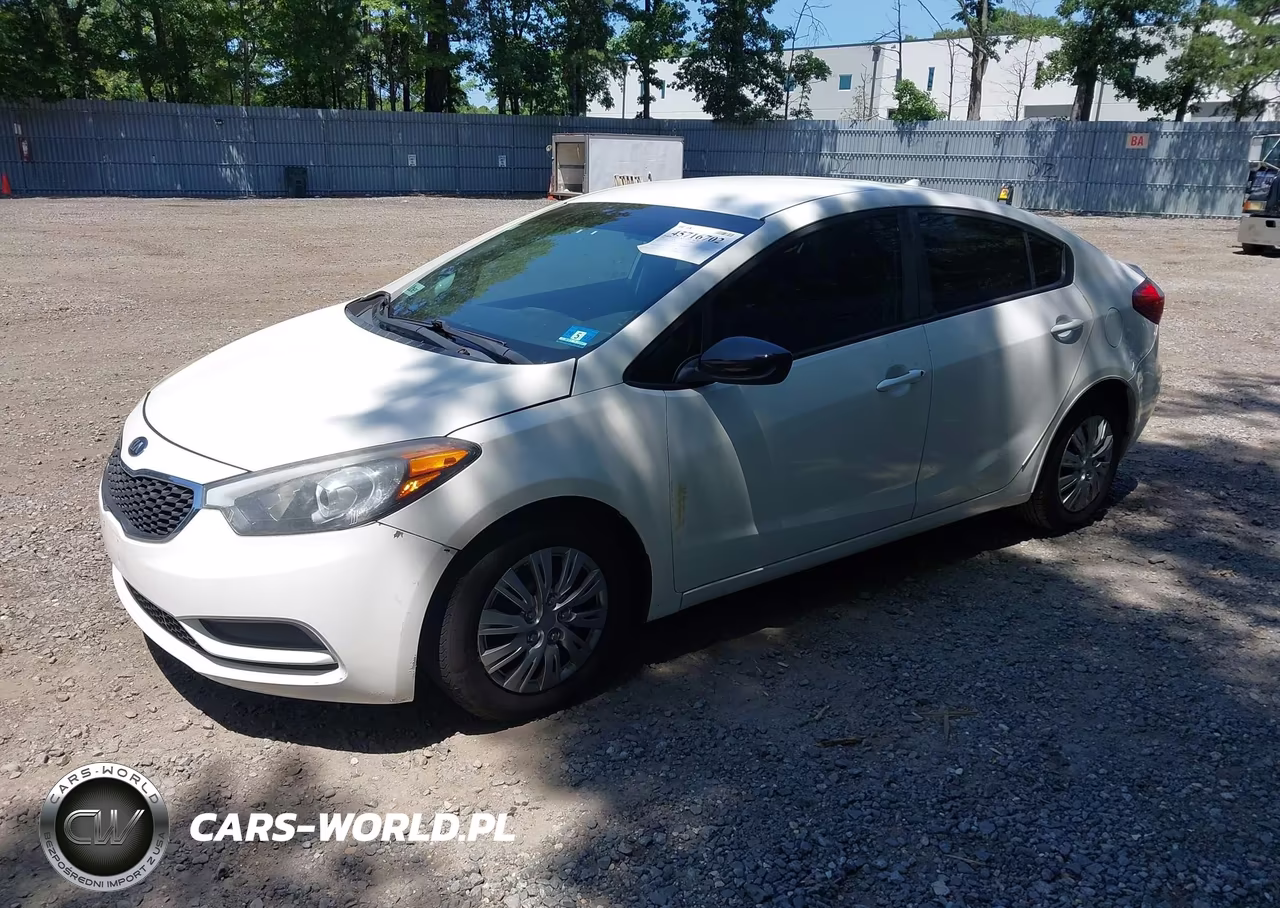 2016 Kia Forte Lx VIN:KNAFK4A69G5606289 - 2