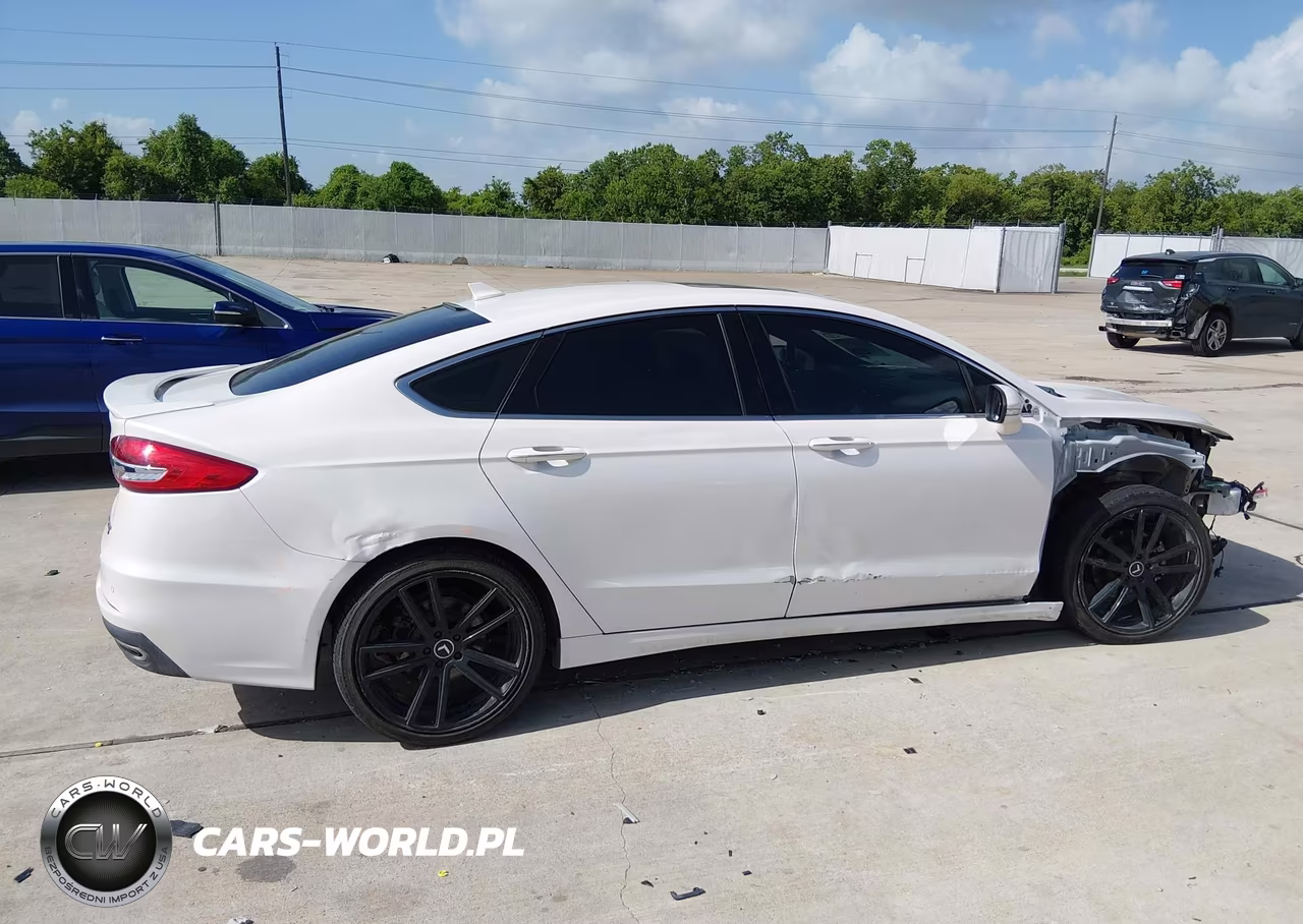 2019 Ford Fusion Titanium VIN:3FA6P0K9XKR250002 - 14