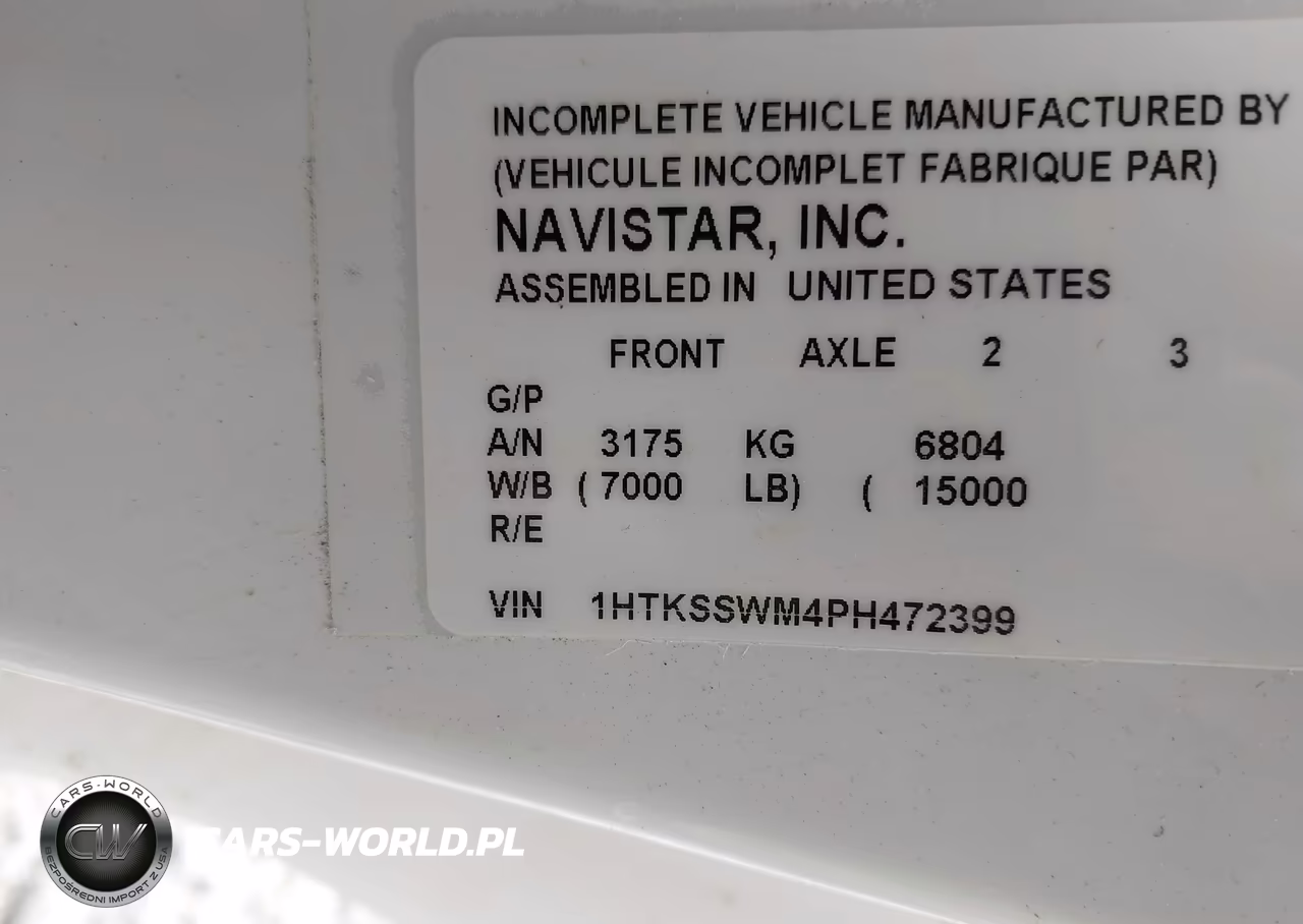 2023 International Cv VIN:1HTKSSWM4PH472399 - 8