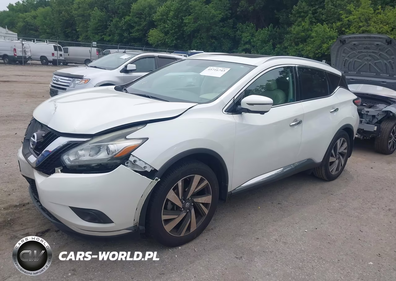 2018 Nissan Murano Platinum VIN:5N1AZ2MG5JN162638 - 2