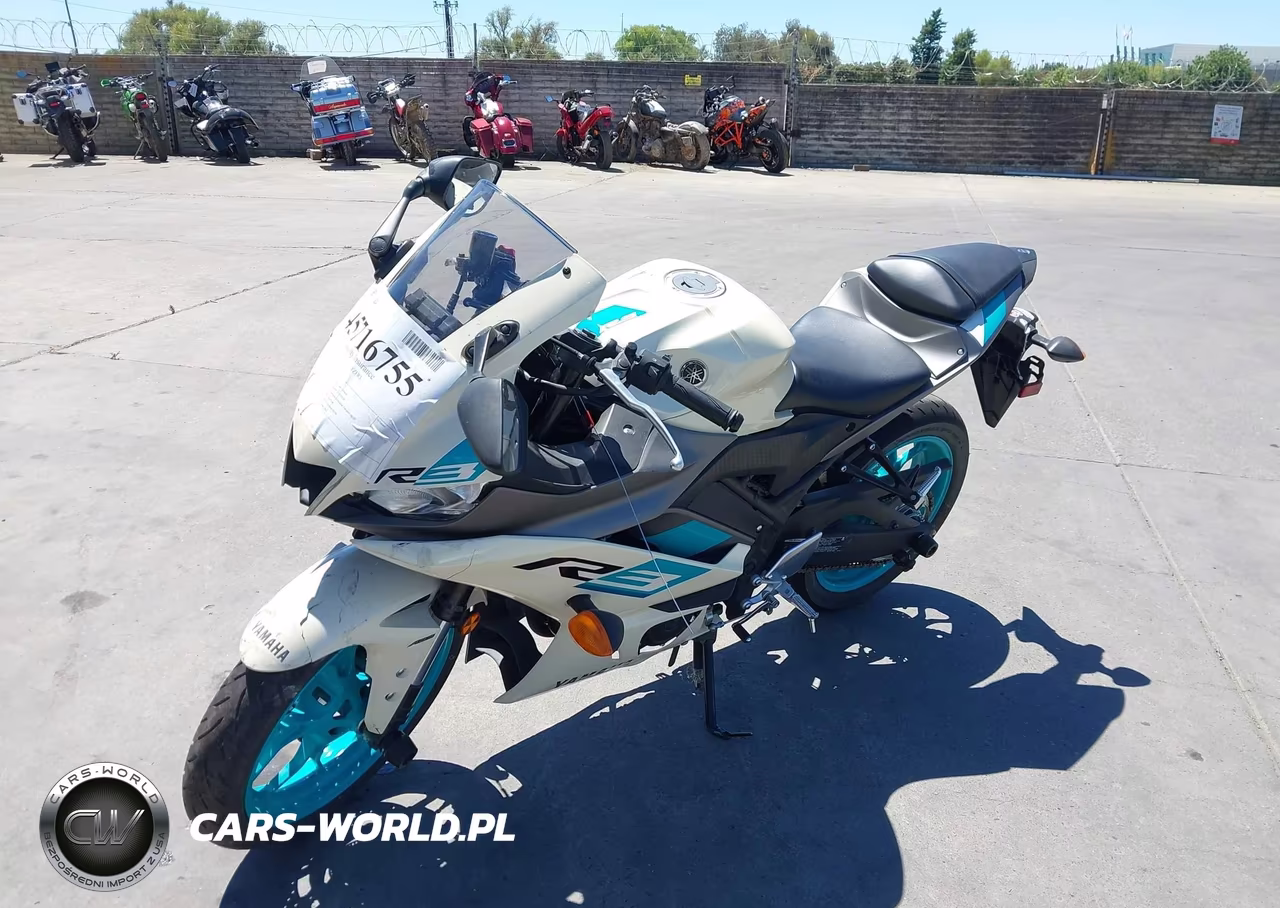 2024 Yamaha Yzfr3 A VIN:MH3RH18Y6RK014326 - 2