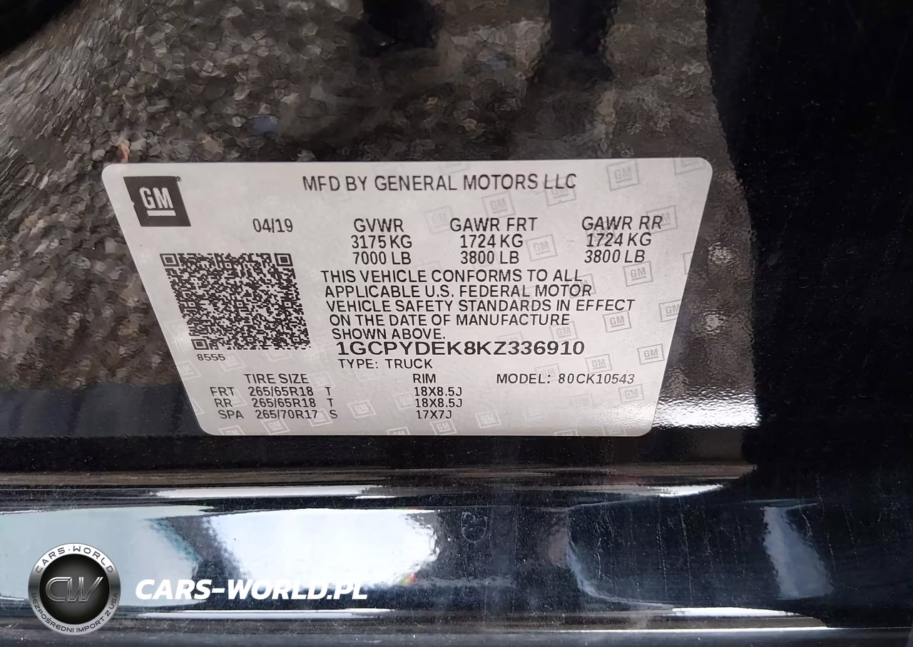 2019 Chevrolet Silverado 1500 Lt VIN:1GCPYDEK8KZ336910 - 9