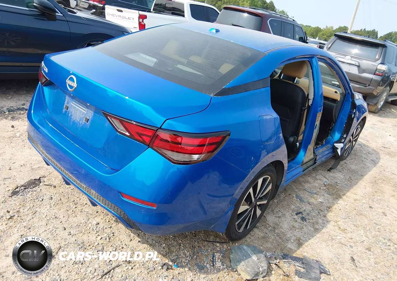 2025 Nissan Sentra Sv VIN:3N1AB8CV4SY360193 - 4