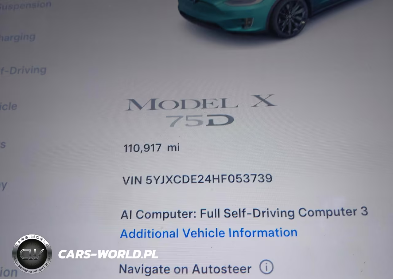 2017 Tesla Model X 100D-75D-90D VIN:5YJXCDE24HF053739 - 15