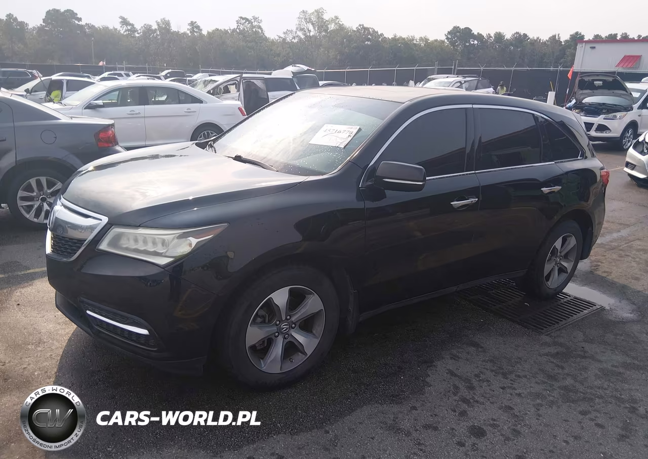 2014 Acura Mdx VIN:5FRYD3H2XEB007947 - 2