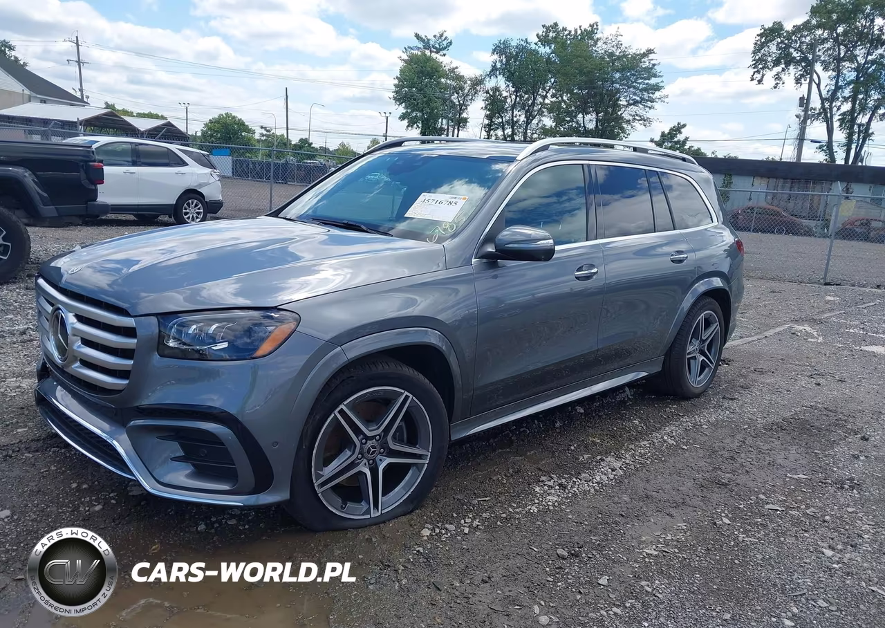 2025 Mercedes-Benz Gls 450 4Matic VIN:4JGFF5KEXSB375119 - 2