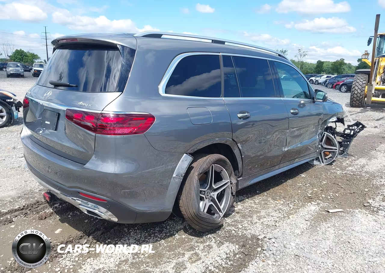 2025 Mercedes-Benz Gls 450 4Matic VIN:4JGFF5KEXSB375119 - 4