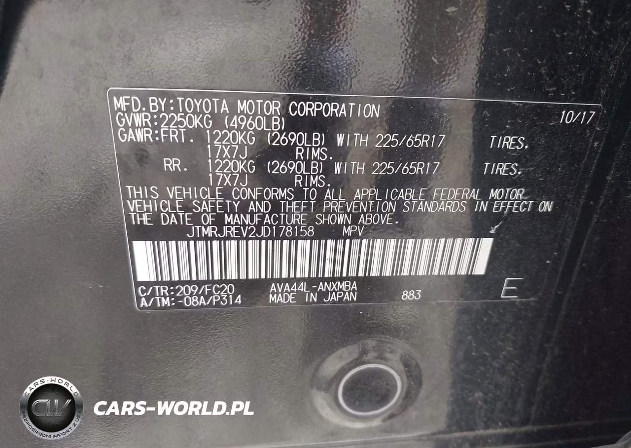 2018 Toyota Rav4 Hybrid Xle VIN:JTMRJREV2JD178158 - 9
