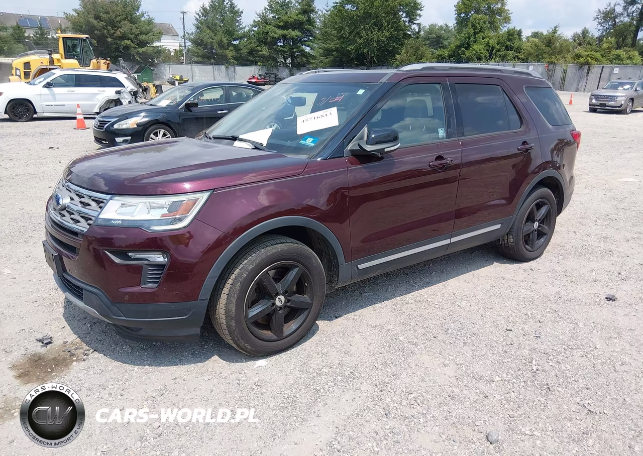 2018 Ford Explorer Xlt VIN:1FM5K7DH4JGC21744 - 2