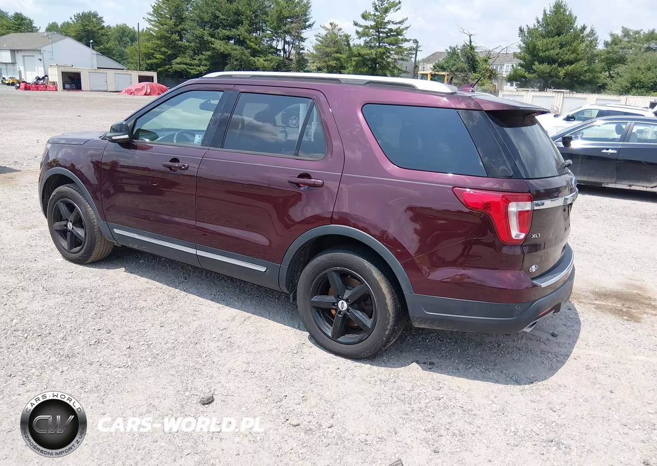 2018 Ford Explorer Xlt VIN:1FM5K7DH4JGC21744 - 3