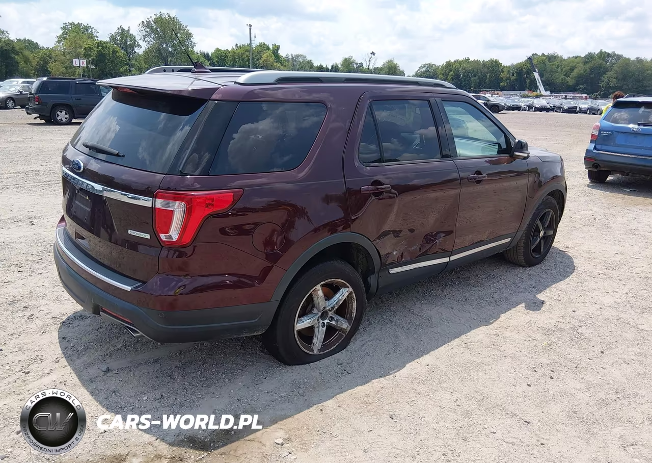 2018 Ford Explorer Xlt VIN:1FM5K7DH4JGC21744 - 4