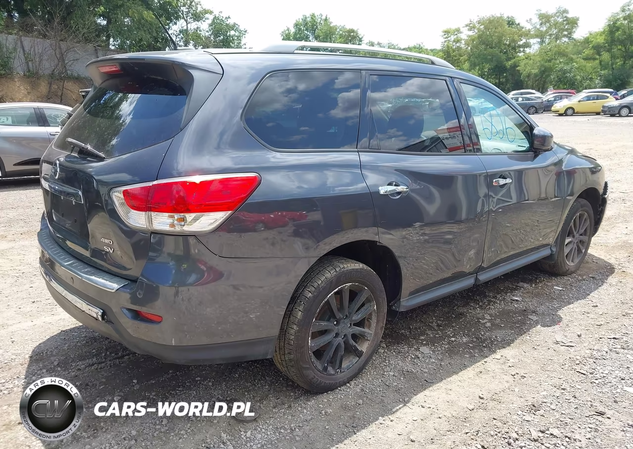 2014 Nissan Pathfinder Sv VIN:5N1AR2MM8EC699673 - 4