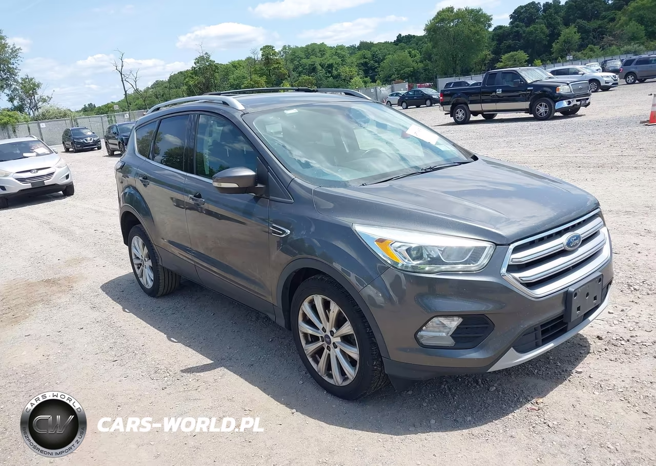 2017 Ford Escape Titanium VIN:1FMCU0JD3HUD45381 - 1