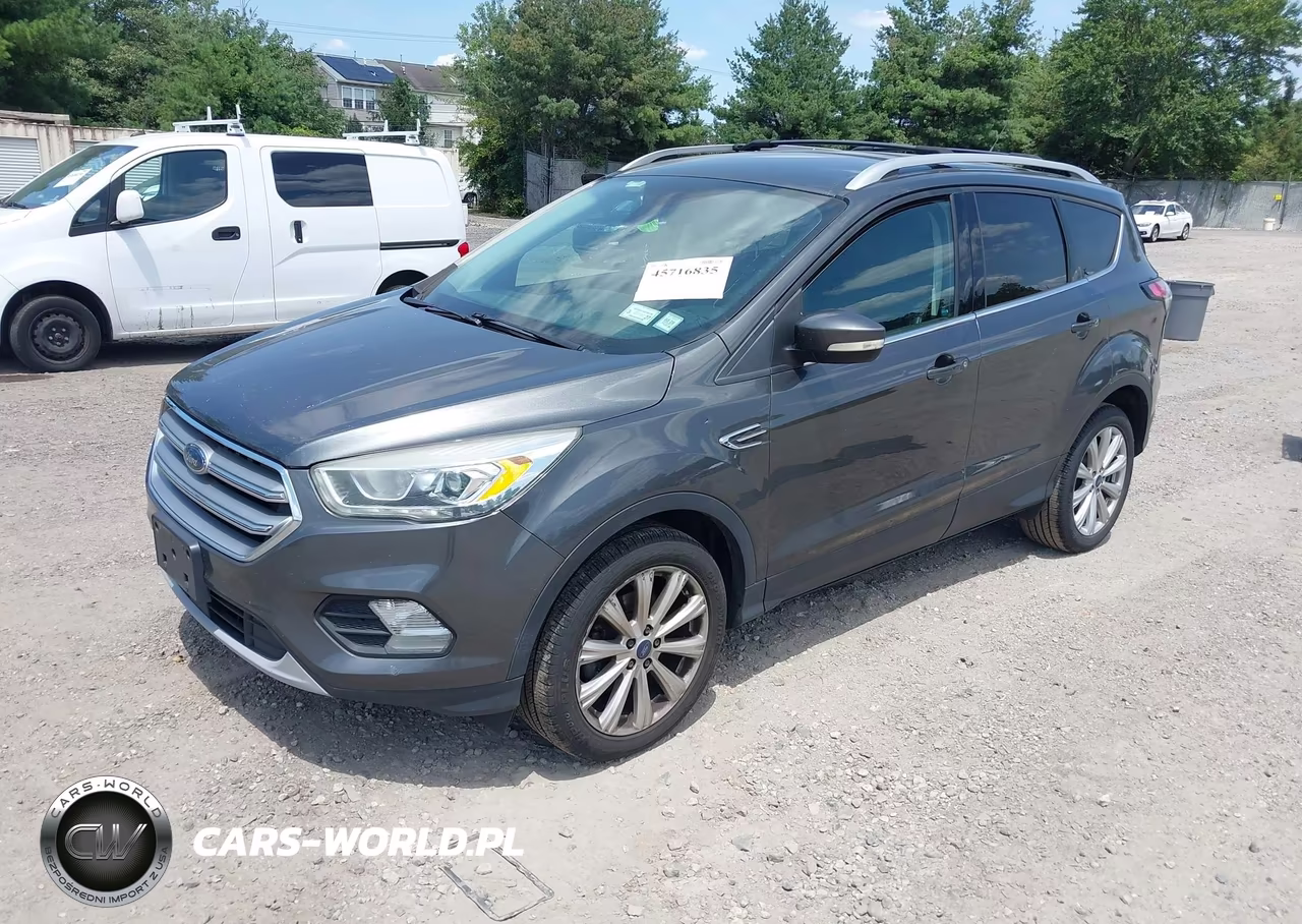 2017 Ford Escape Titanium VIN:1FMCU0JD3HUD45381 - 2