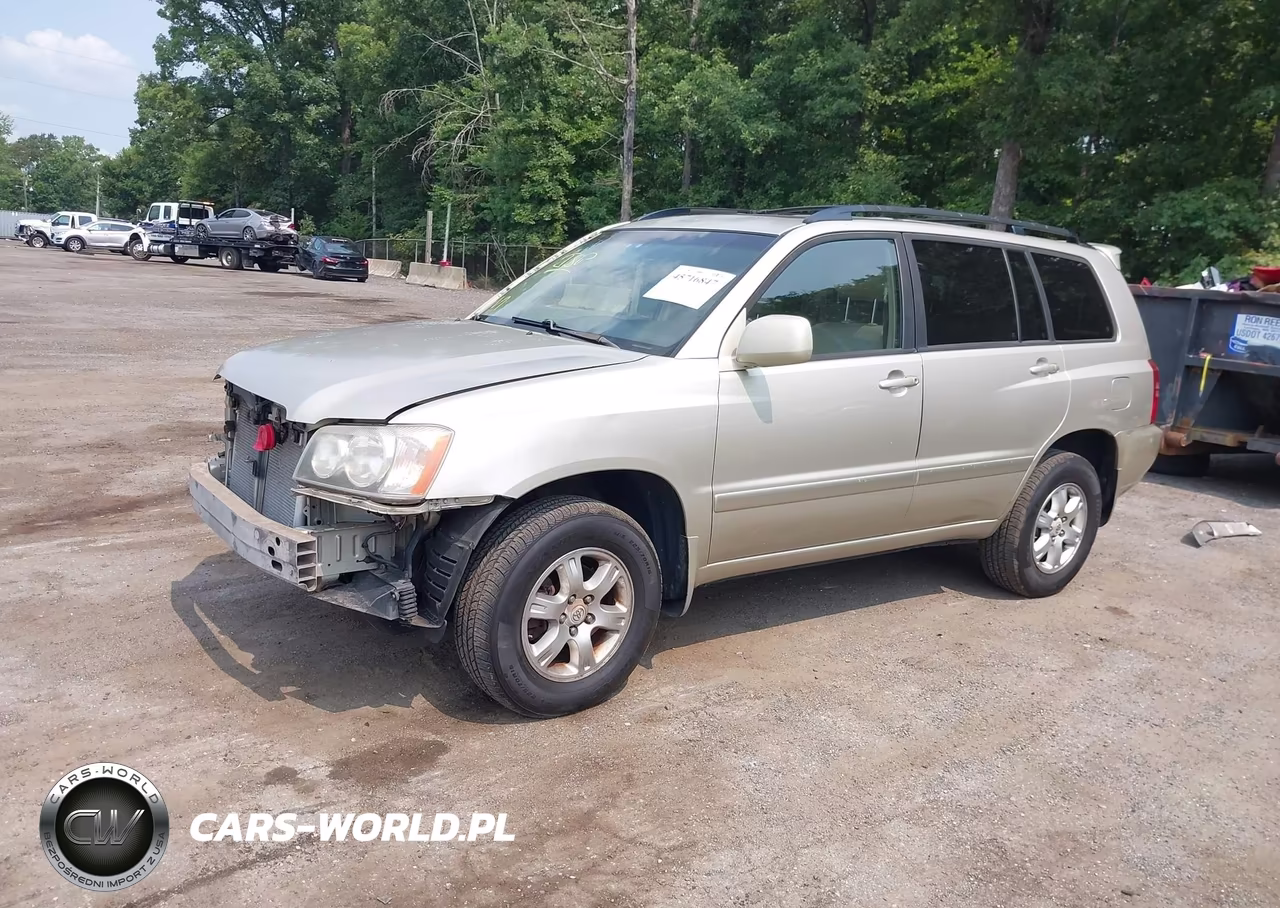 2002 Toyota Highlander V6 VIN:JTEHF21A720051398 - 2