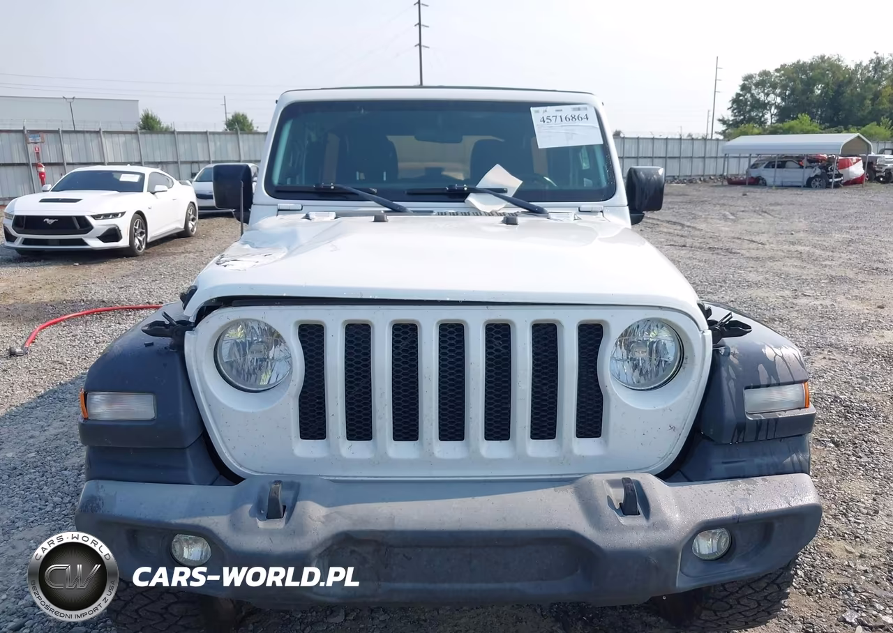 2020 Jeep Wrangler Unlimited Sport S 4X4 VIN:1C4HJXDG4LW323419 - 13