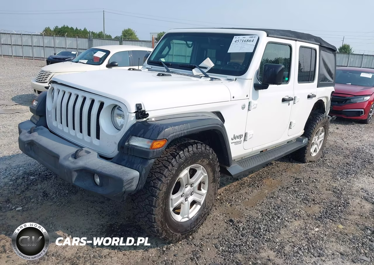 2020 Jeep Wrangler Unlimited Sport S 4X4 VIN:1C4HJXDG4LW323419 - 2