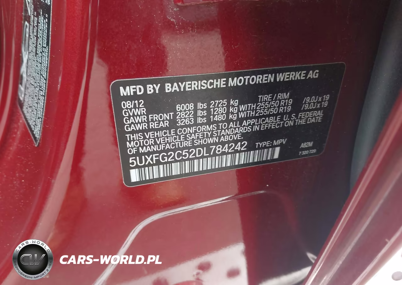 2013 BMW X6 xDrive35I VIN:5UXFG2C52DL784242 - 9