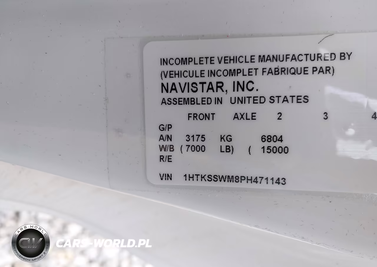 2023 International Cv VIN:1HTKSSWM8PH471143 - 8