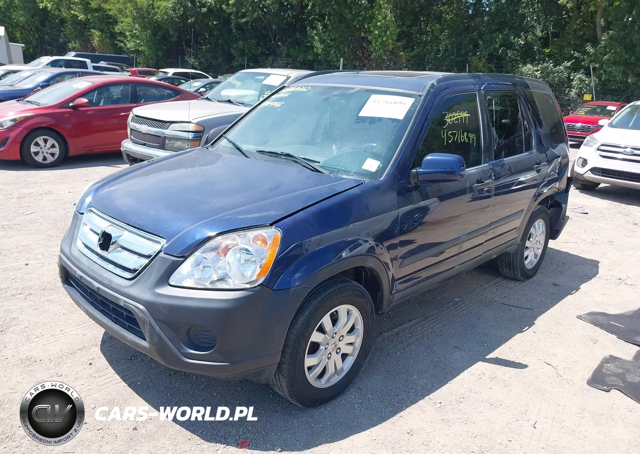2005 Honda Cr-V Ex VIN:SHSRD78805U302999 - 2