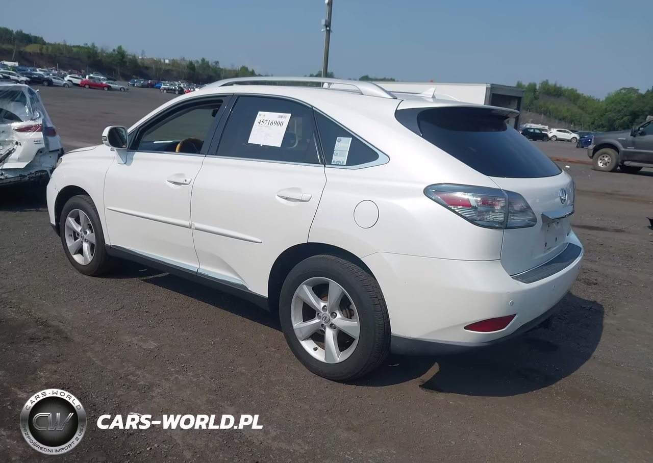 2012 Lexus Rx 350 VIN:2T2BK1BA8CC129186 - 3