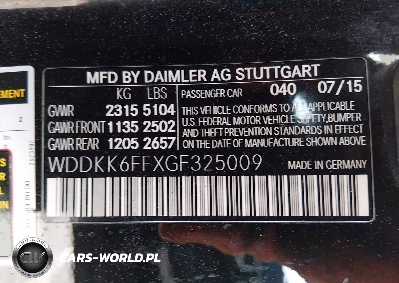 2016 Mercedes-Benz E 400 VIN:WDDKK6FFXGF325009 - 9